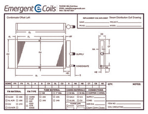 Blank Steam Distribution Condensate Offset Left Drawing Drawing