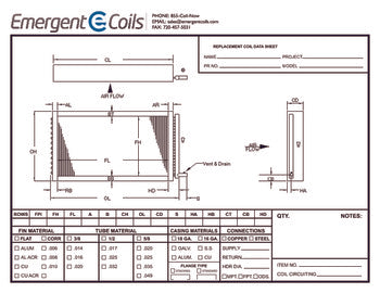 Evaporator DX Coil Photo