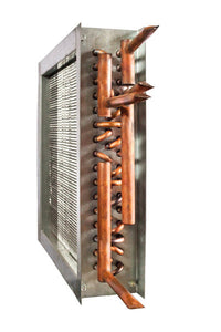 Condenser coils in air conditioning units and heat pumps