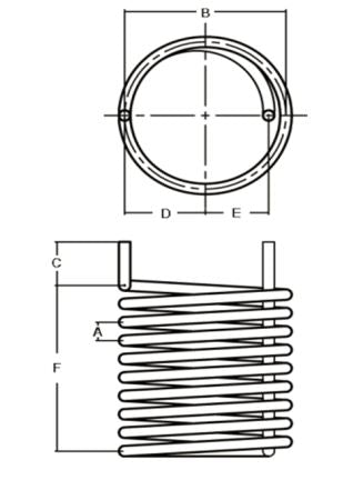 Helical Coil 3/8