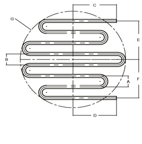 Zig Zag Contour Coil 1/2