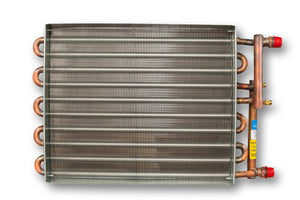 15x24 2 Row S&D Reheat Coil