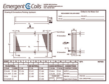 Blank Connections Pointing Upstream Drawing Photo