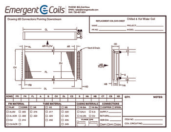 Blank Connections Pointing Downstream Drawing Photo